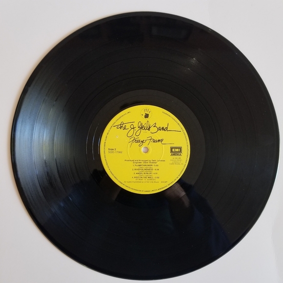 The J. Geils Band Freeze Frame Album Vinyl LP Record ⏺3/$40+Free Shipping🚚 - Picture 4 of 10